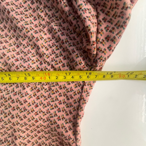 Zara Satin Effect Floral Print Button Front Maxi Shirt Dress Long Sleeve - Picture 9 of 13